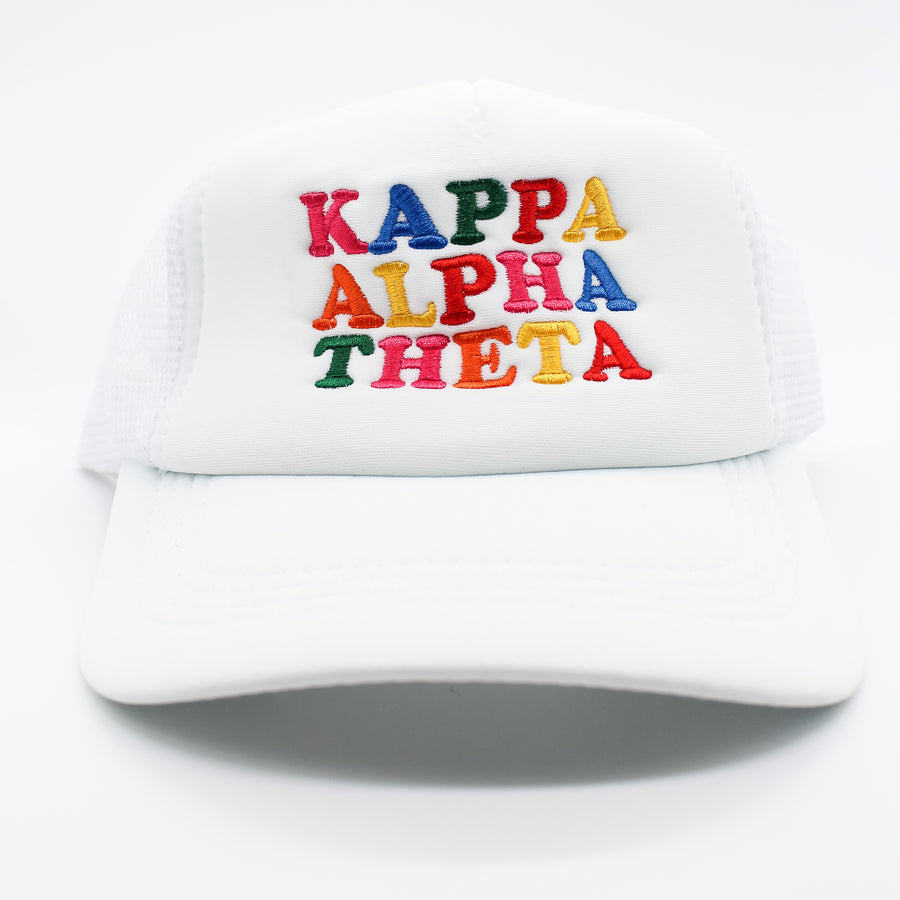 Kappa Alpha Theta Fun Times Trucker Hat