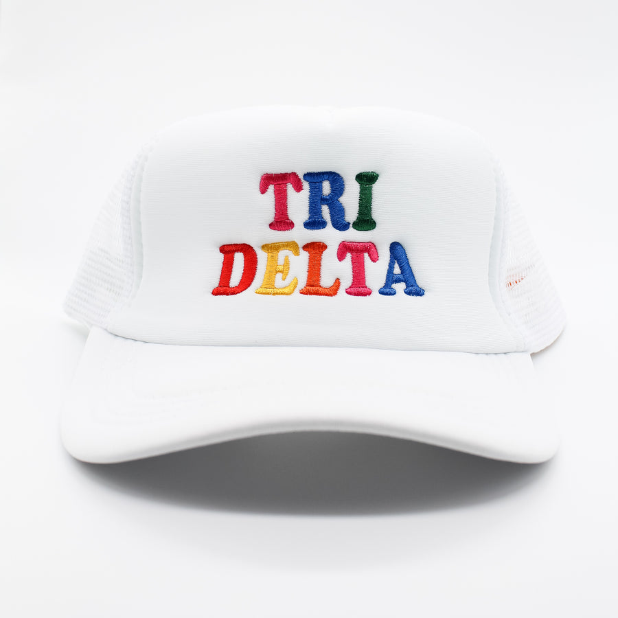 Delta Delta Delta Fun Times Trucker Hat