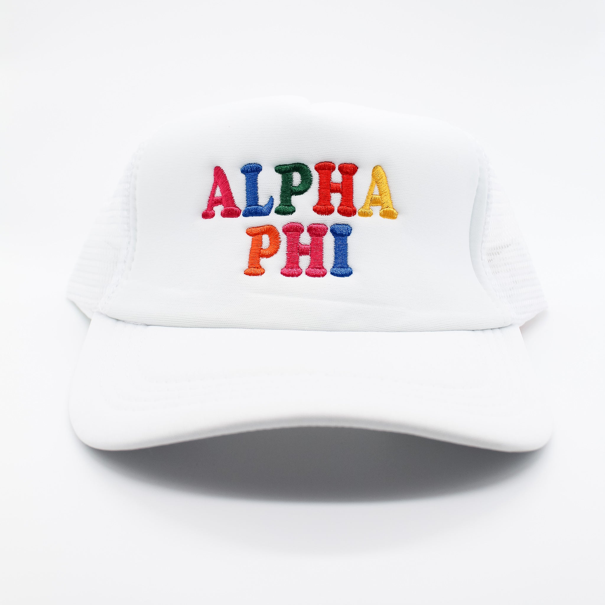 Alpha Phi Fun Times Trucker Hat