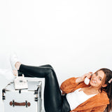 Guest List Faux Leather Legging