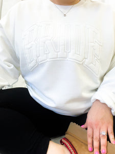Bride Varsity Puff Sweatshirt