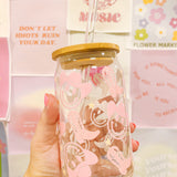 Cowgirl Disco 16oz Glass Tumbler
