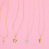 Opal Coin Necklace