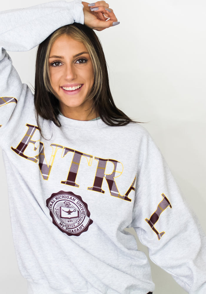 Central Old School Spellout Sweatshirt – Duo Studio Designs