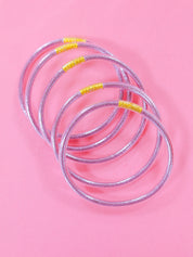 It Girl Bangle - Light Pink