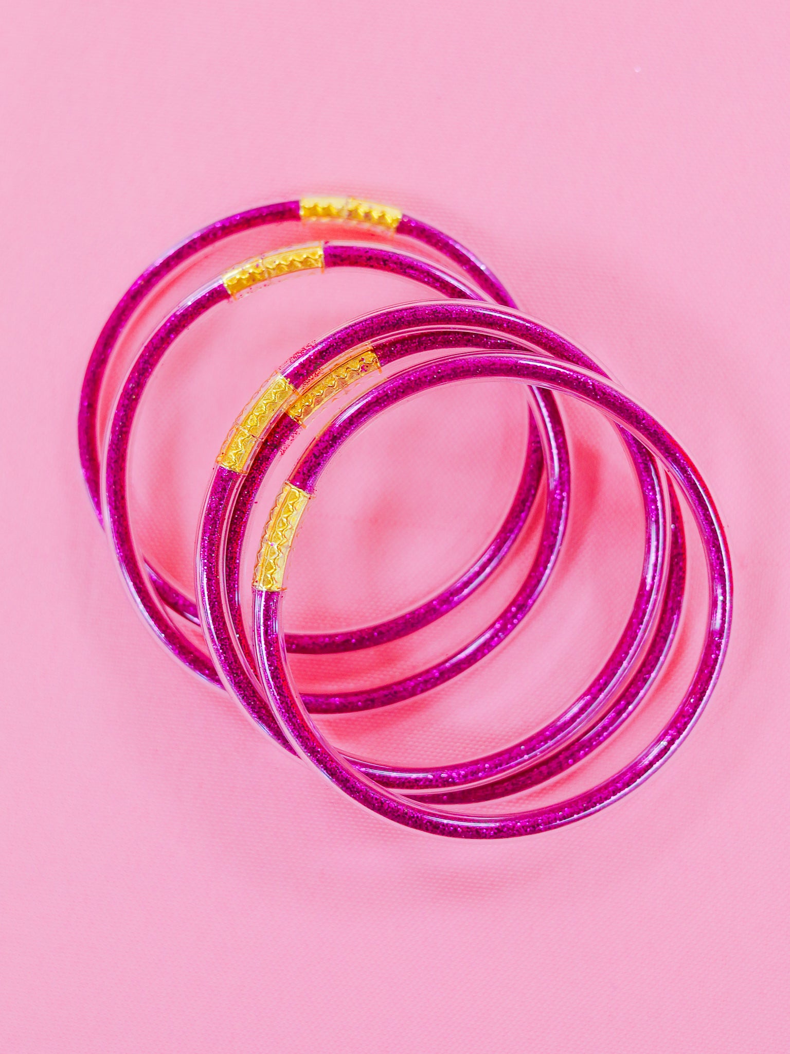 It Girl Bangle - Hot Pink