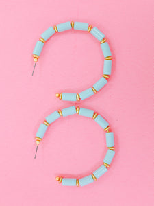 Cara Earrings - Mint