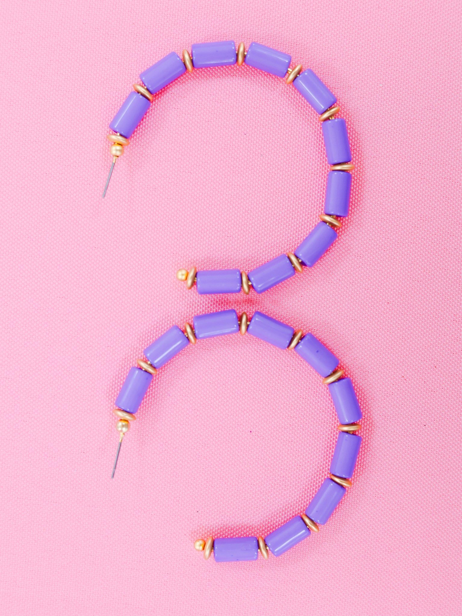 Cara Earrings - Violet