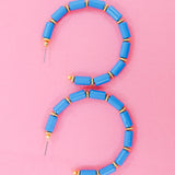 Cara Earrings - Blue