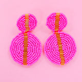 Colleen Earrings Pink