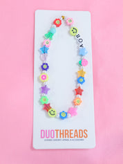 Beaded Sorority Phone Charm