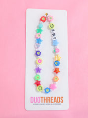 Beaded Sorority Phone Charm
