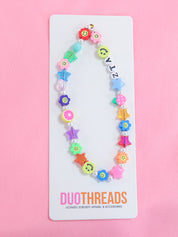 Beaded Sorority Phone Charm
