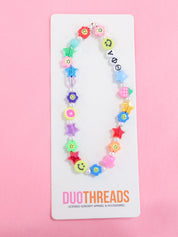 Beaded Sorority Phone Charm