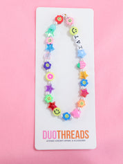 Beaded Sorority Phone Charm