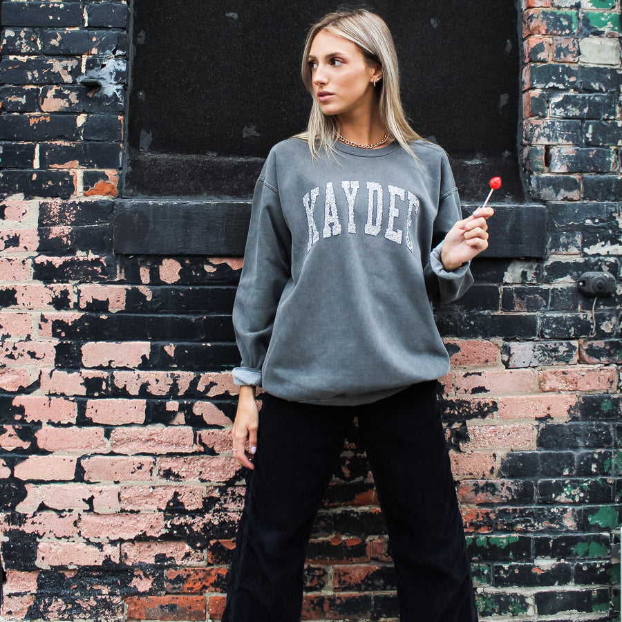 Cool Girl Caviar Bead Sweatshirt