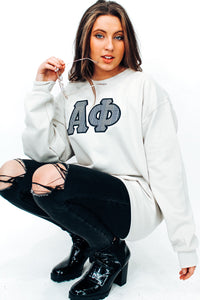 Study Hall Embroidered Crewneck