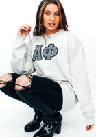 Load image into Gallery viewer, Study Hall Embroidered Crewneck
