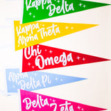 Sorority Stardust Pennant Flag