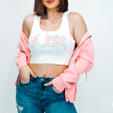 Kacey Rib Sorority Tank