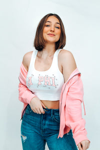 Alpha Phi Kacey Rib Tank