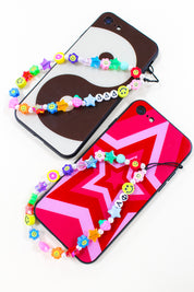 Beaded Sorority Phone Charm