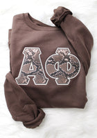 Load image into Gallery viewer, Get Hiss Party Started Embroidered Sweatshirt
