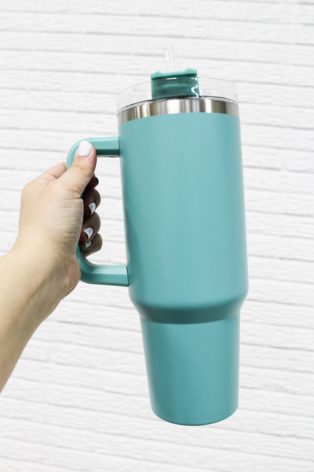 Stassi Quencher Tumbler - Aqua