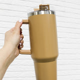 Stassi Quencher Tumbler - Khaki