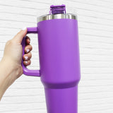 Stassi Quencher Tumbler - Purple