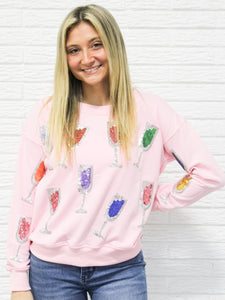 Champagne Wishes Sweatshirt