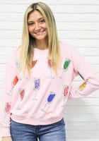 Load image into Gallery viewer, Champagne Wishes Sweatshirt
