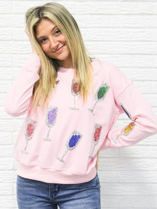 Champagne Wishes Sweatshirt