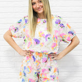 Wild Flower Sequin Set