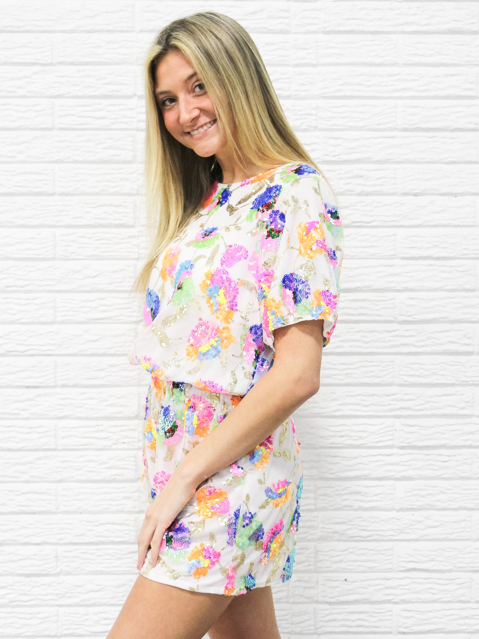 Wild Flower Sequin Set