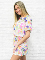 Wild Flower Sequin Set