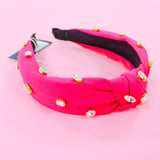 Krista Headband - Hot Pink