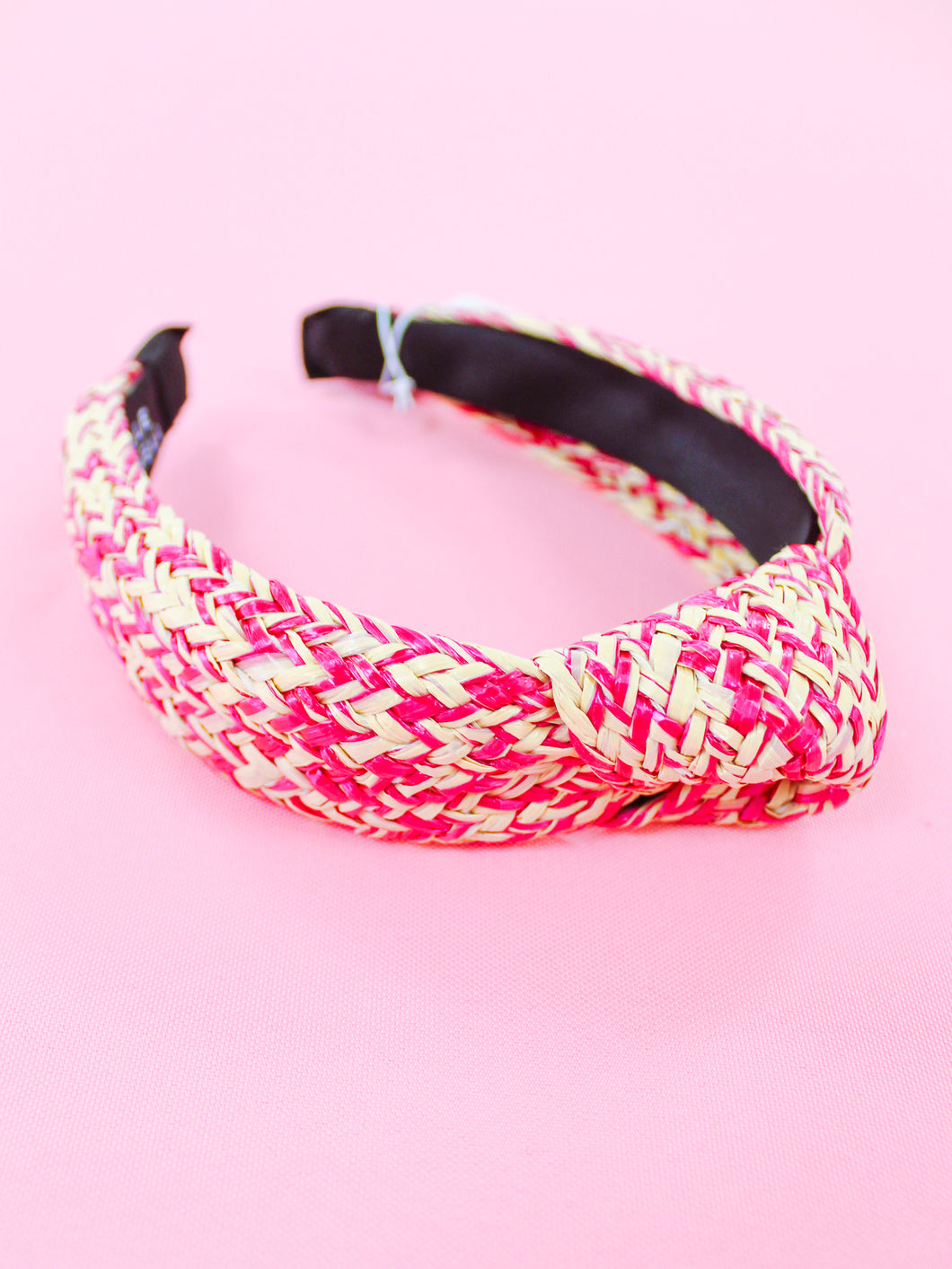 Sunny Headband - Pink & Natural