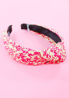 Load image into Gallery viewer, Sunny Headband - Pink &amp; Natural
