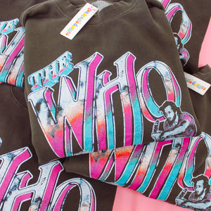 The Who Oversized Crew Sweatshirt