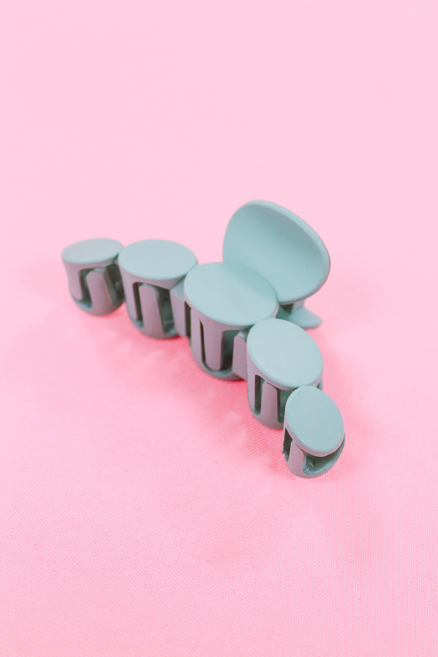 Baby Blue Dots Hair Claw