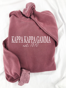 Kappa Kappa Gamma Spencer Sweatshirt