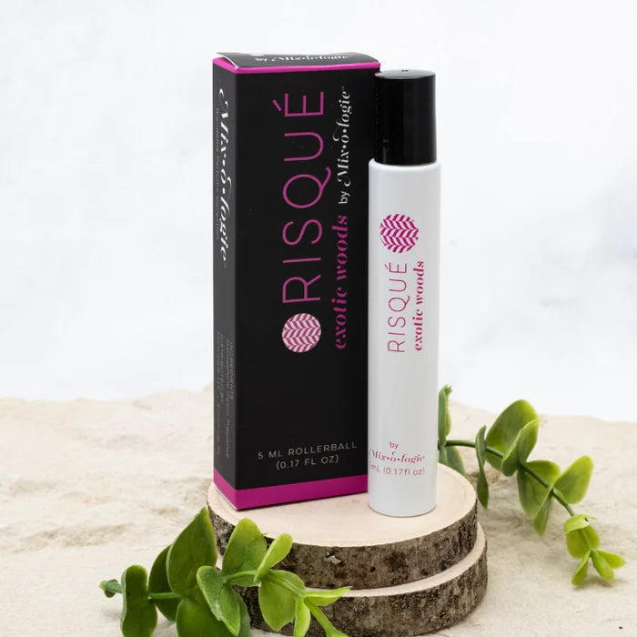 Risque' (Exotic Woods) Blendable Perfume Rollerball - Mixologie