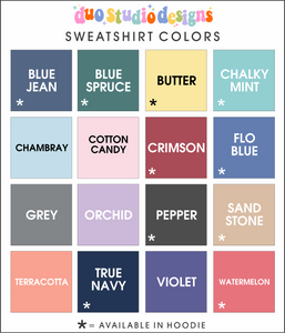 Hip To Be Pigment Dye Sorority Sweatshirt
