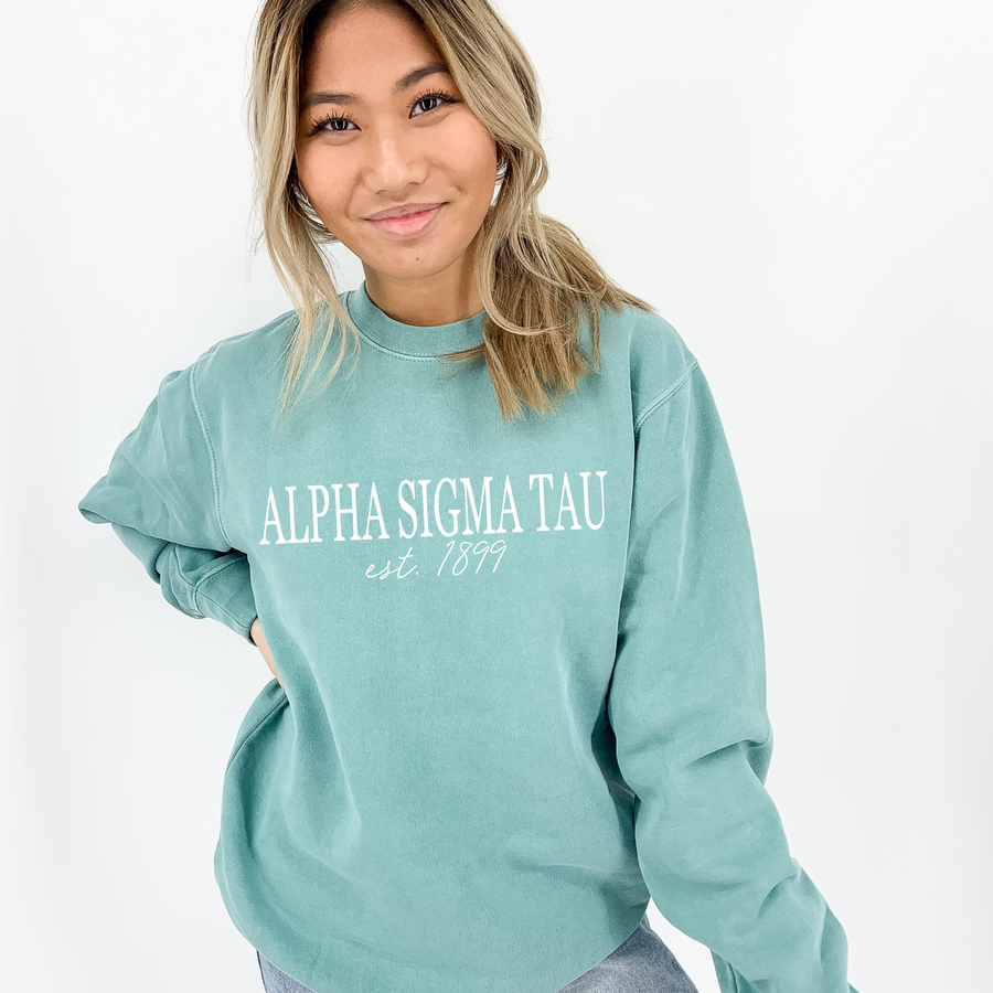 Alpha Sigma Tau Spencer Sweatshirt