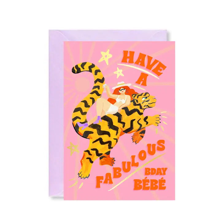 Fabulous Birthday Bebe Card