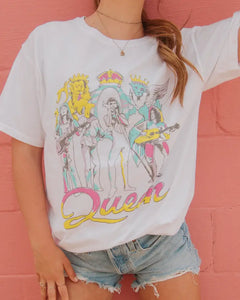 Queen On Stage Puff Tee