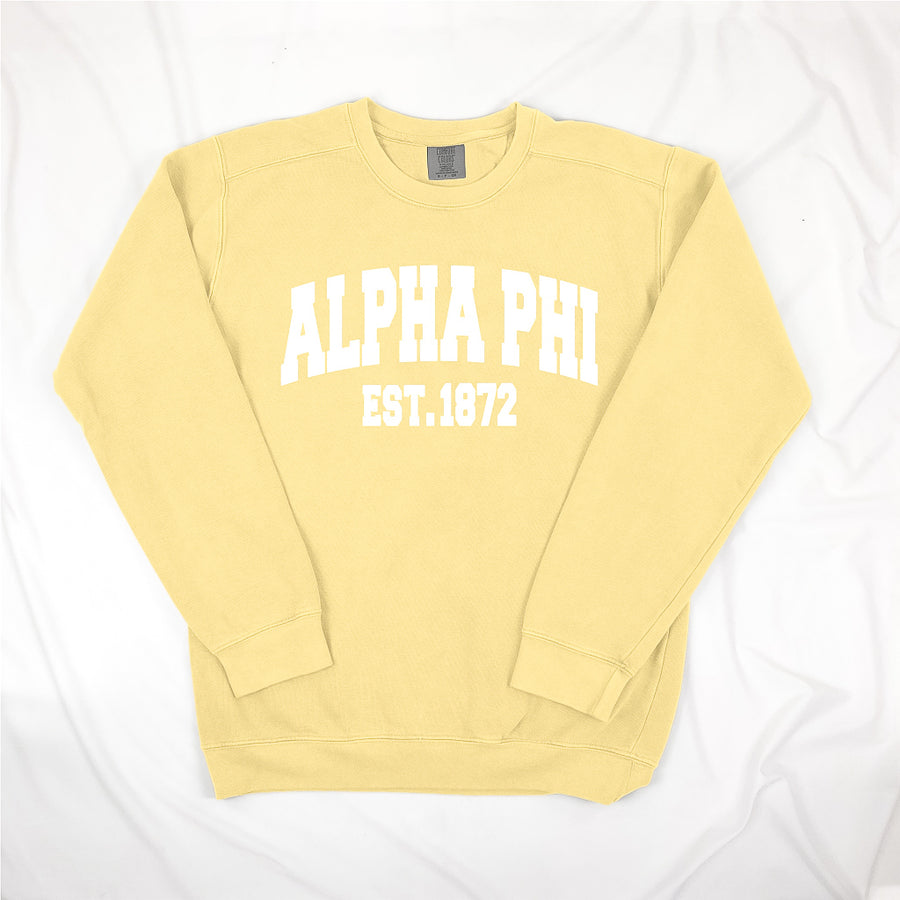 Alpha Phi Vintage Sweatshirt