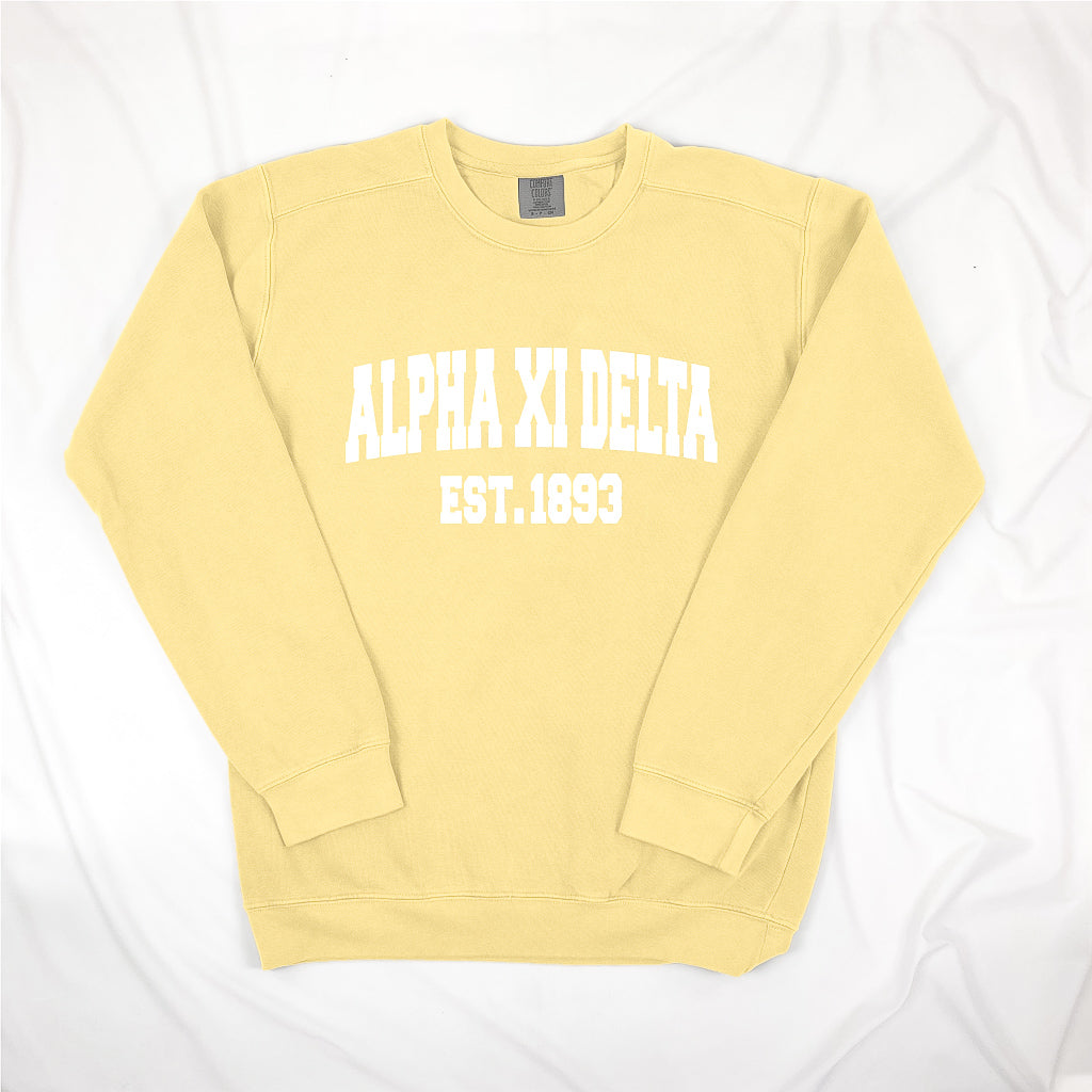 Alpha Xi Delta Vintage Sweatshirt
