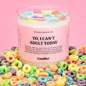 Can't Adult Cereal Candle